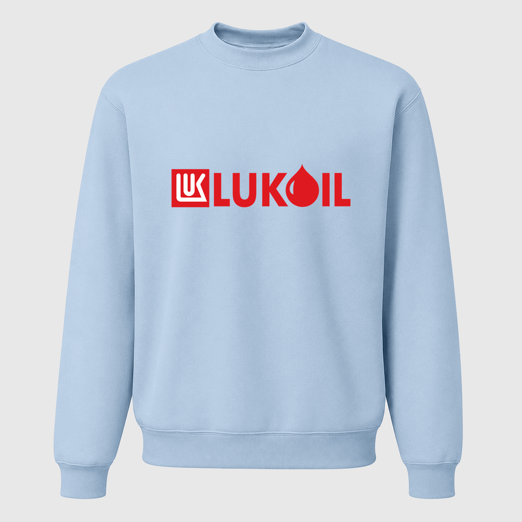 Men's Lukoil Crewneck Sweatshirt - Sky Blue