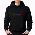 Men's Panasonic Toyota Racing Pullover Hoodie - Black