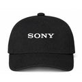 Sony White Logo Black Dad Baseball Cap Hat