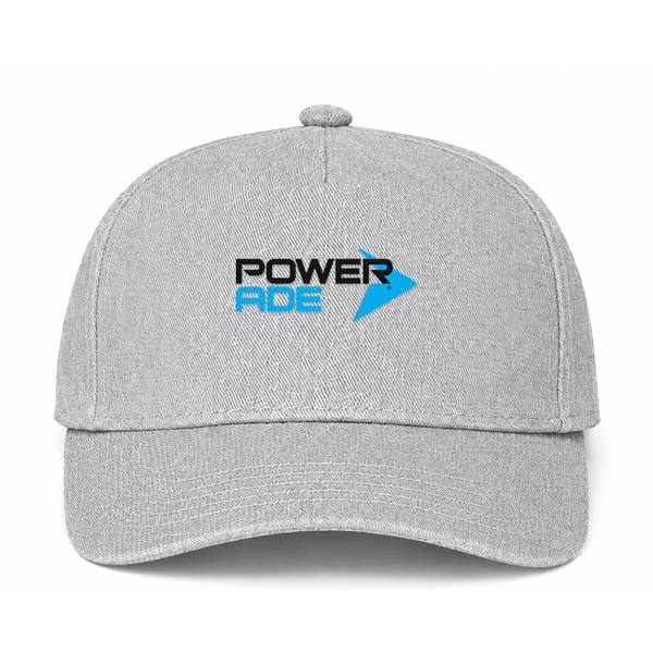 Powerade Logo Gray Dad Baseball Cap Hat