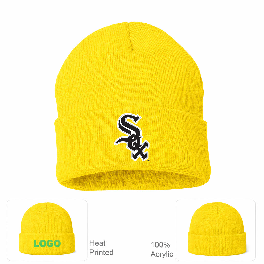 MLB Chicago White Sox Beanie Hat - Yellow