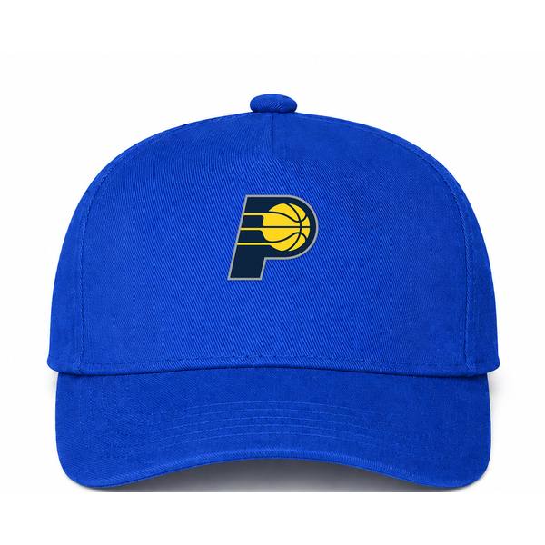 Indiana Pacers NBA Logo Blue Dad Baseball Cap Hat