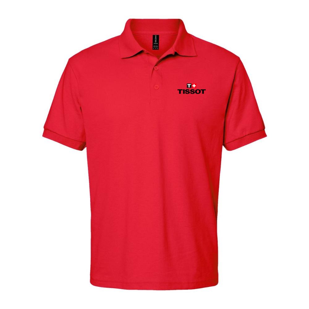 Men's Tissot Dry Blend Polo - Red