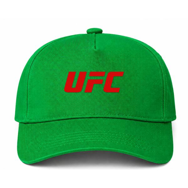 UFC Logo Green Dad Baseball Cap Hat