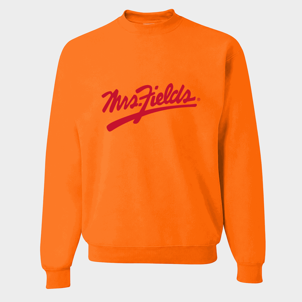 Men's Mrs. Fields Crewneck Sweatshirt - Orange