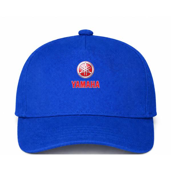 Yamaha Logo Blue Dad Baseball Cap Hat