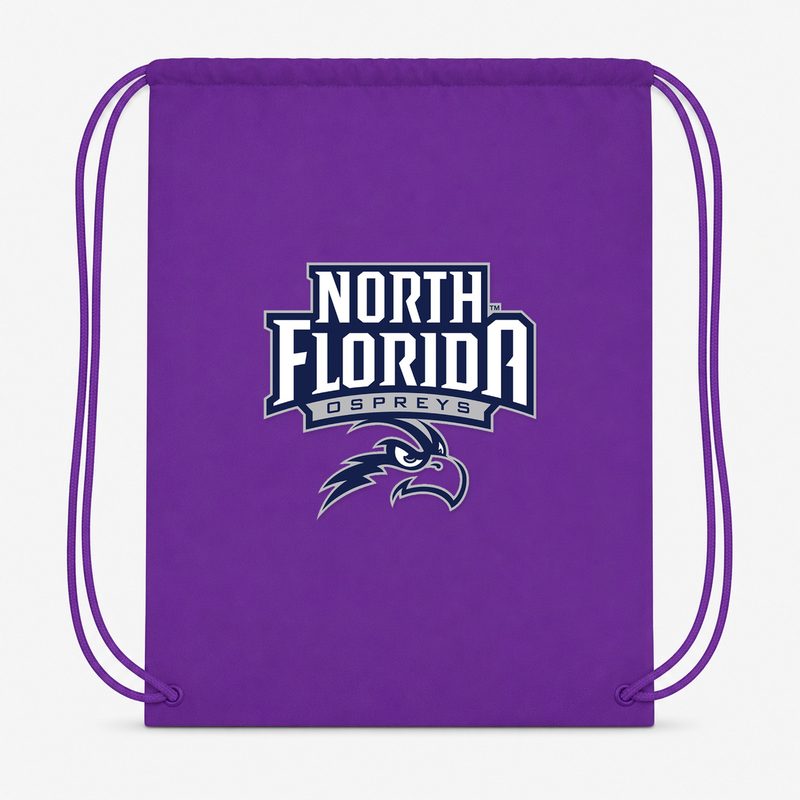 UNF Ospreys Drawstring Bag - Purple