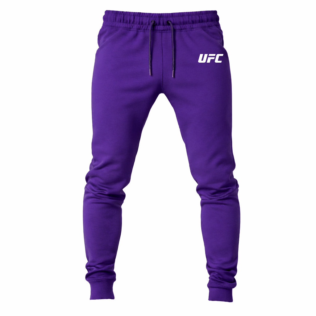 UFC White joggers sweatpants - Purple
