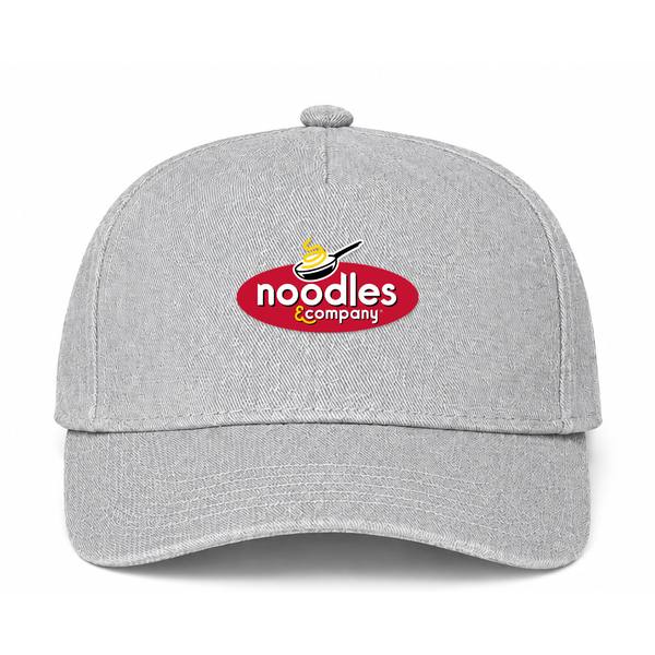 Noodles & Company Logo Gray Dad Baseball Cap Hat