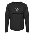 Men's Logo-Little-Caesars-1536x864 Long sleeves Cotton Blend T-Shirt - Black