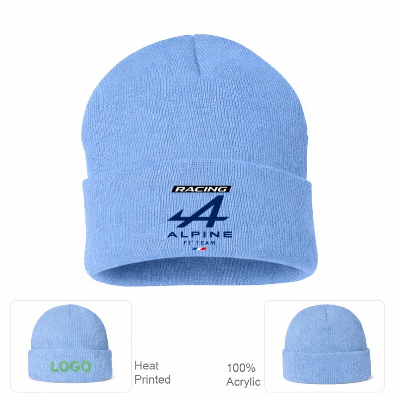 Formula 1 Alpine F1 Team Beanie Hat - Sky Blue