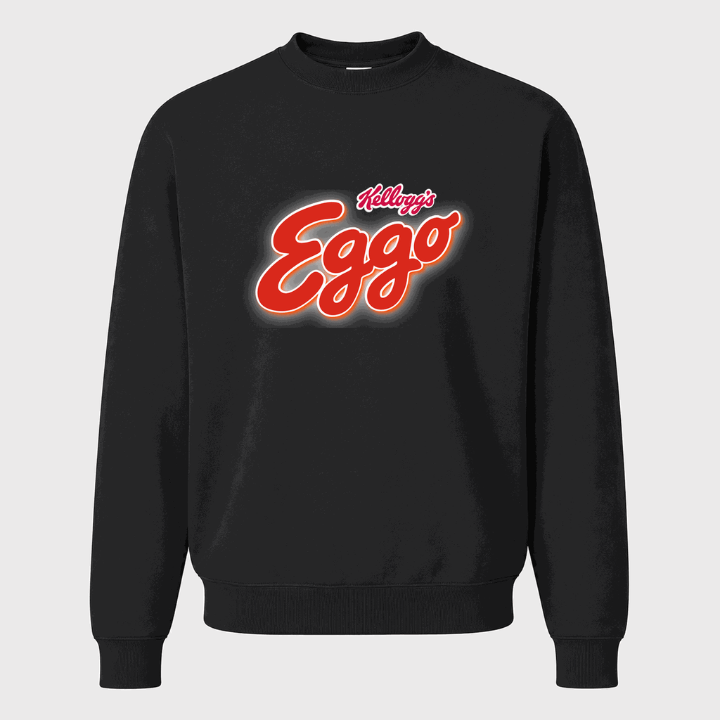 Men's Eggo Crewneck Sweatshirt - Black