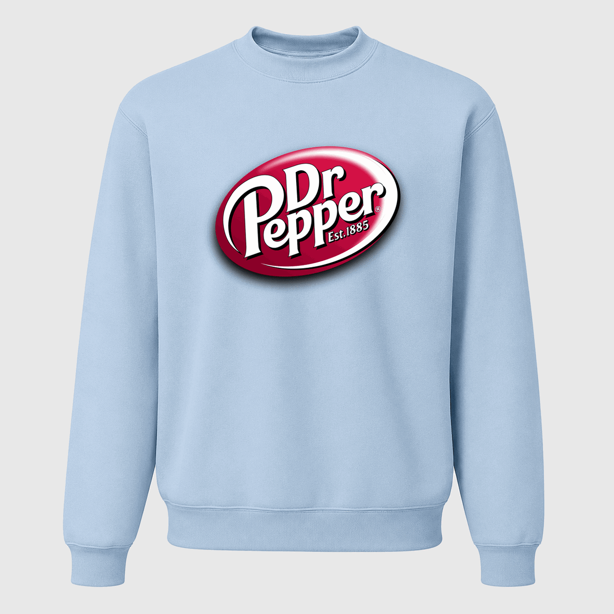 Men's Dr Pepper Crewneck Sweatshirt - Sky Blue