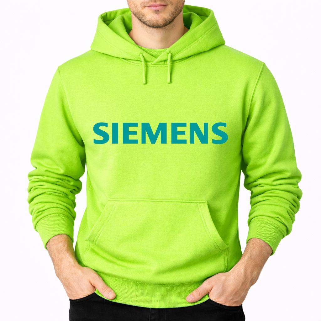 Men's Siemens Pullover Hoodie - Lime green