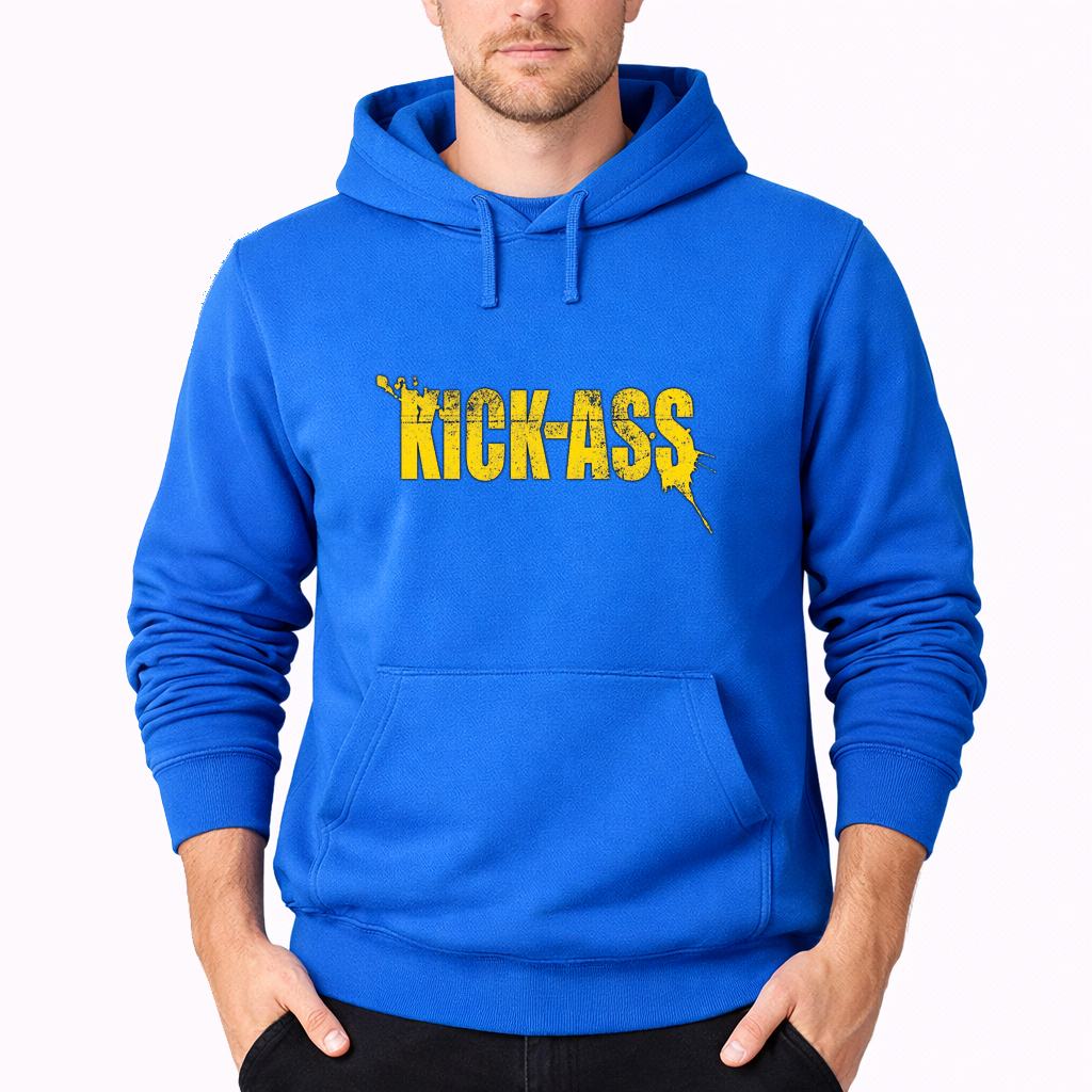Men's Kick-Ass Pullover Hoodie - Azure
