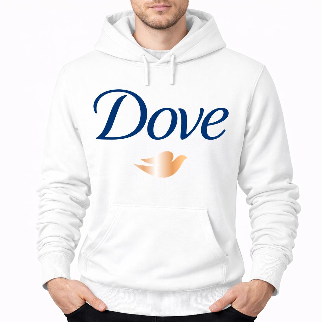 Men's Dove Pullover Hoodie - White