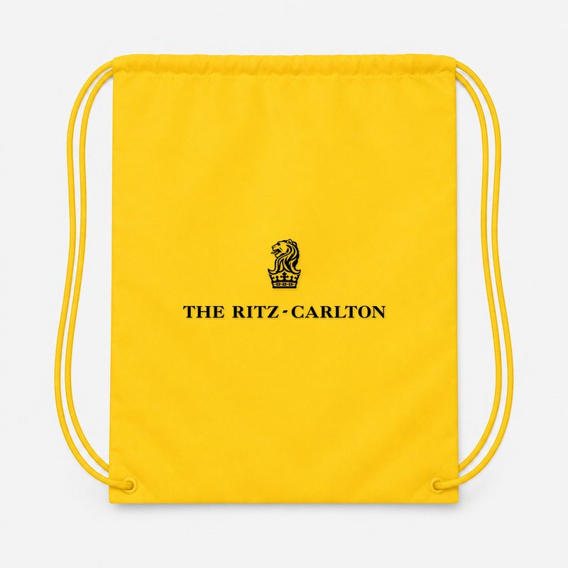 Ritz Carlton Drawstring Bag - Yellow