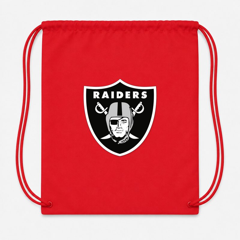 Las Vegas Raiders Drawstring Bag - Red