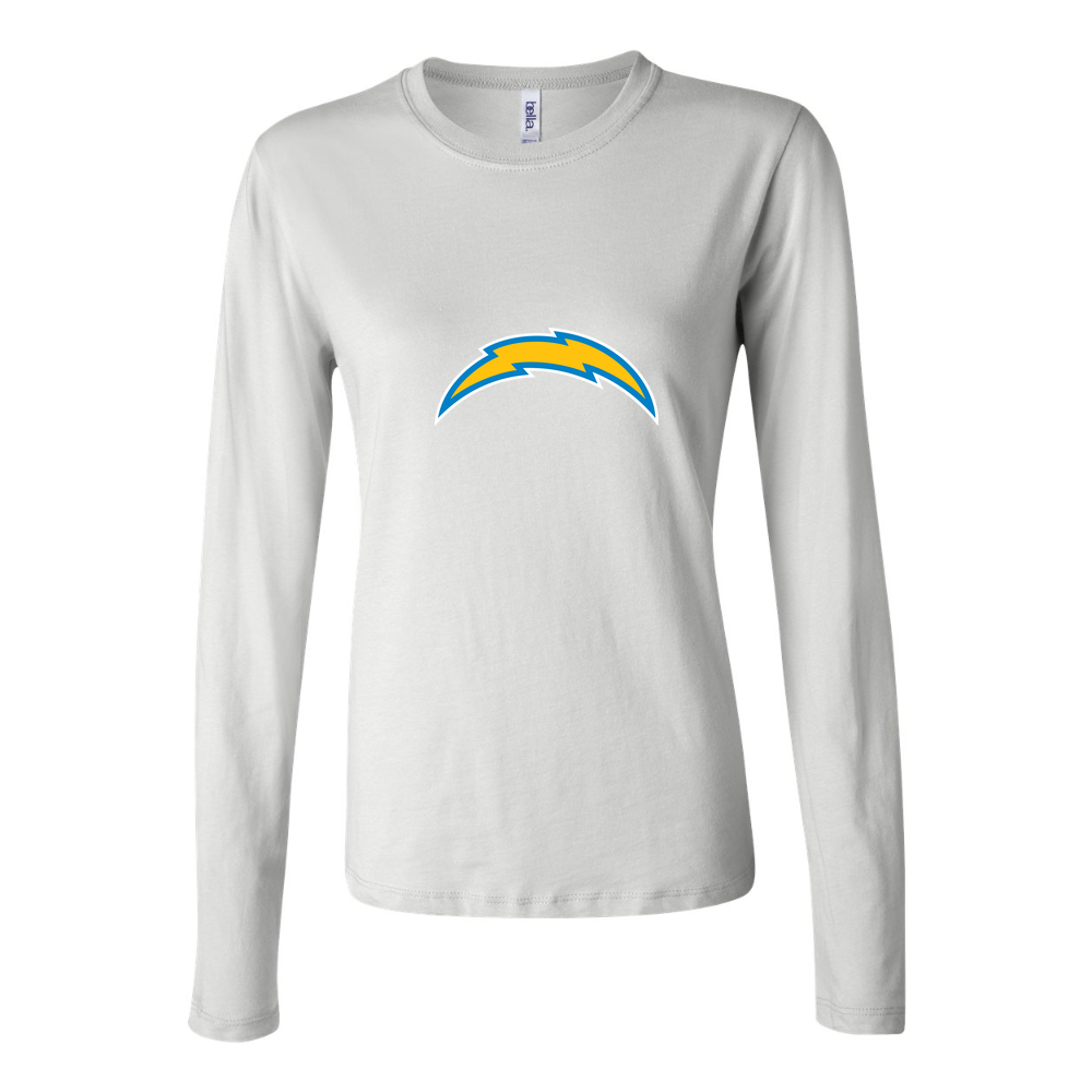 Women's Los Angeles Chargers Long Sleeve T-Shirt - White