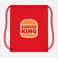 Burger King Drawstring Bag - Red