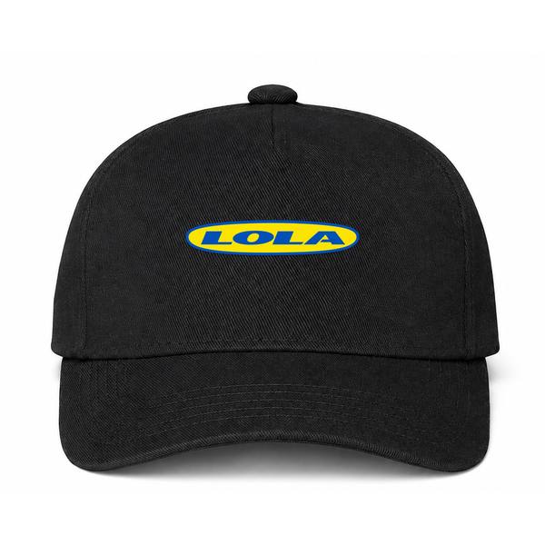 Lola Black Dad Baseball Cap Hat