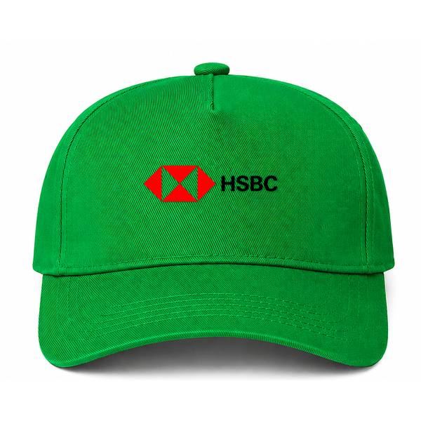 HSBC Logo Green Dad Baseball Cap Hat