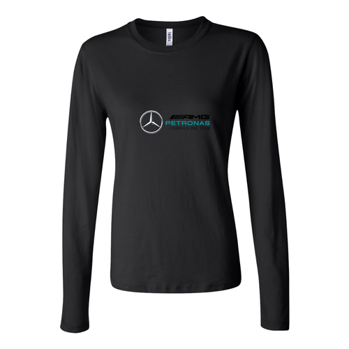 Women's Mercedes AMG Petronas Formula One Team Long Sleeve T-Shirt