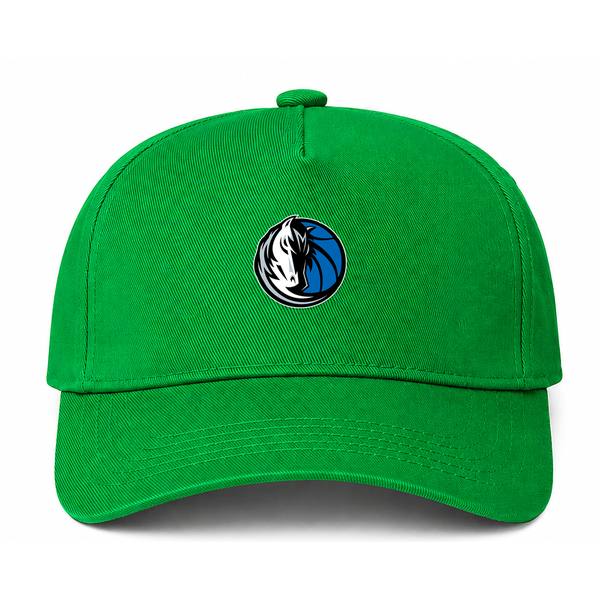 Dallas Mavericks NBA Logo Green Dad Baseball Cap Hat