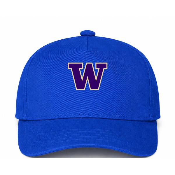 Washington Huskies Logo Blue Dad Baseball Cap Hat
