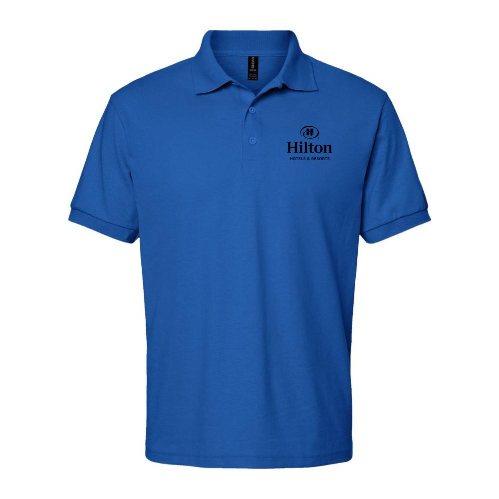 Men's Hilton Dry Blend Polo - Blue