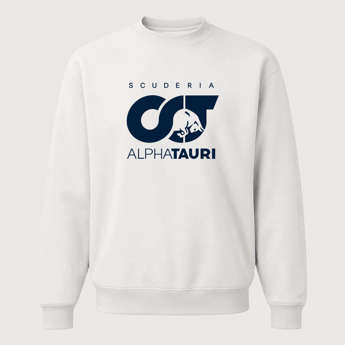 Men's Scuderia AlphaTauri Crewneck Sweatshirt - White