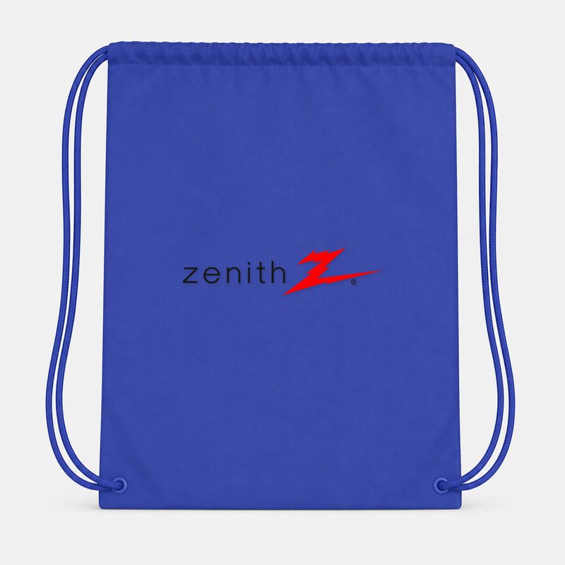 Zenith Drawstring Bag - Blue