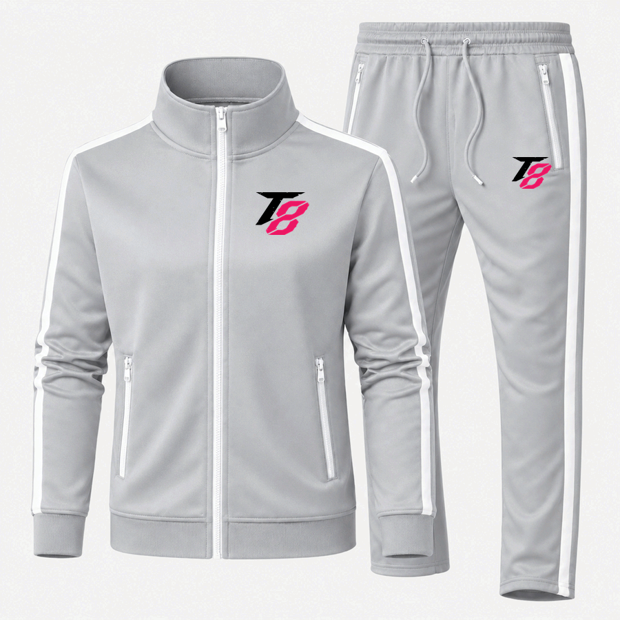Tekken 8 Black tracksuit in Gray