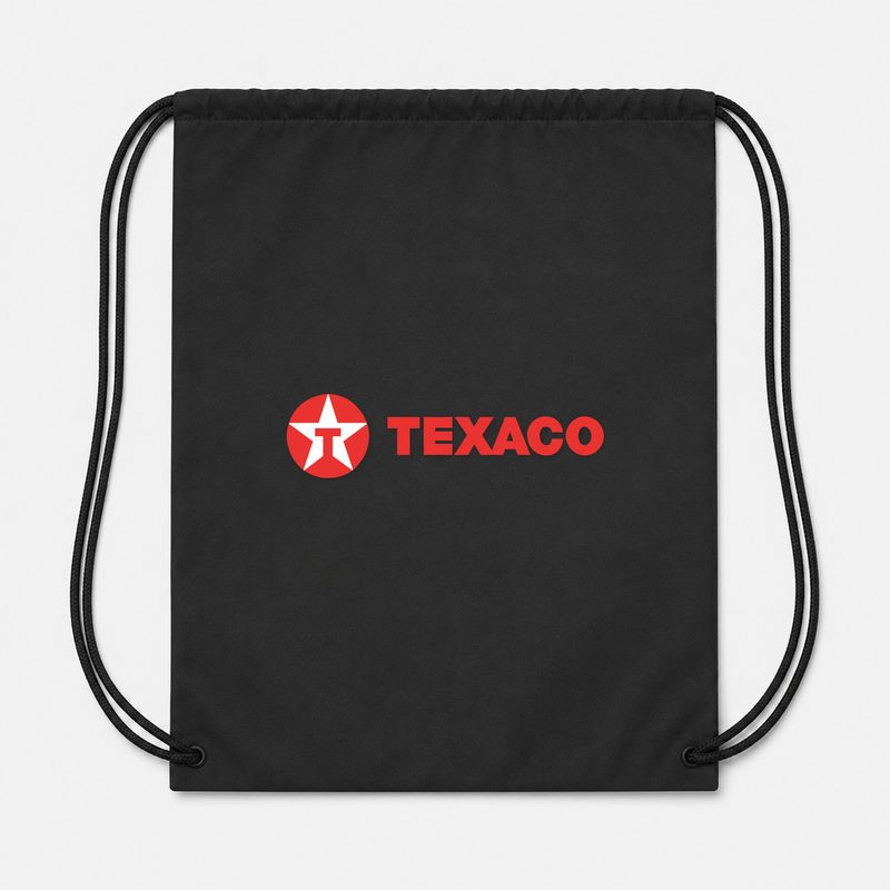 Texaco Drawstring Bag - Black