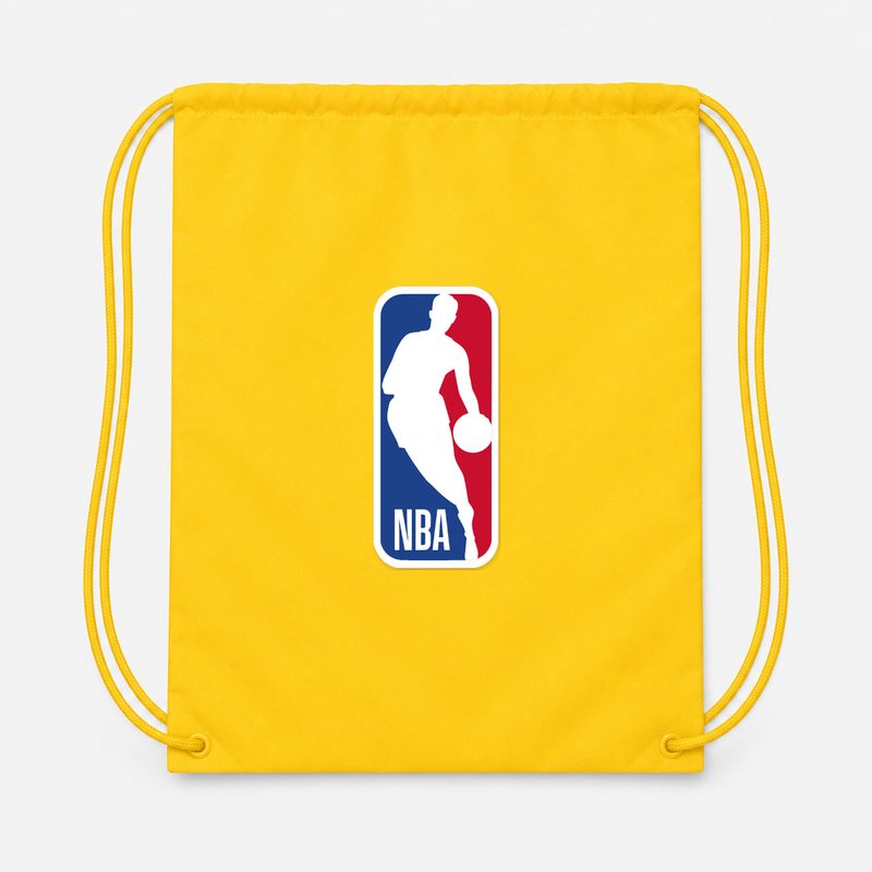 NBA Drawstring Bag - Yellow