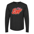 Men's Eggo-Kelloggs-Logo-food Long sleeves Cotton Blend T-Shirt - Black