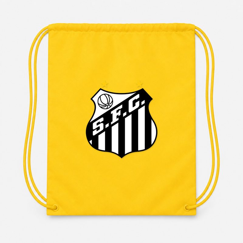 Santos FC Drawstring Bag - Yellow