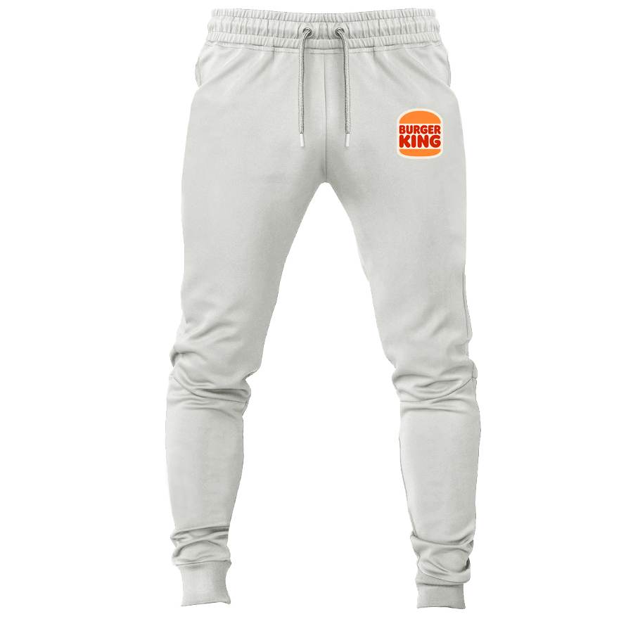Burger King joggers sweatpants - White