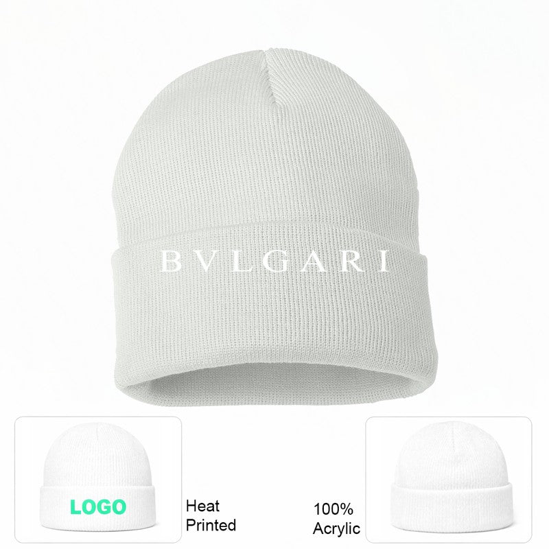 Bvlgari White White Beanie Hat