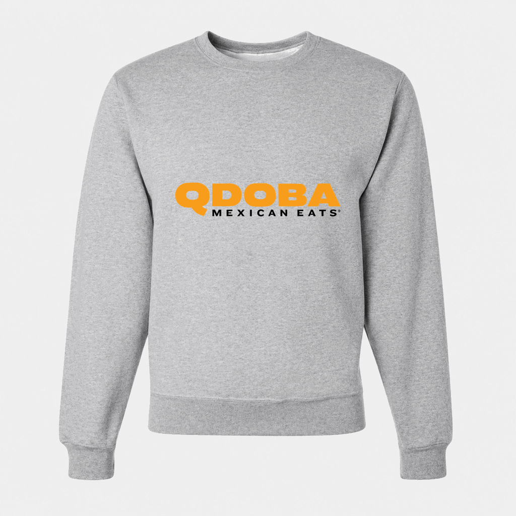 Men's QDOBA Crewneck Sweatshirt - Gray