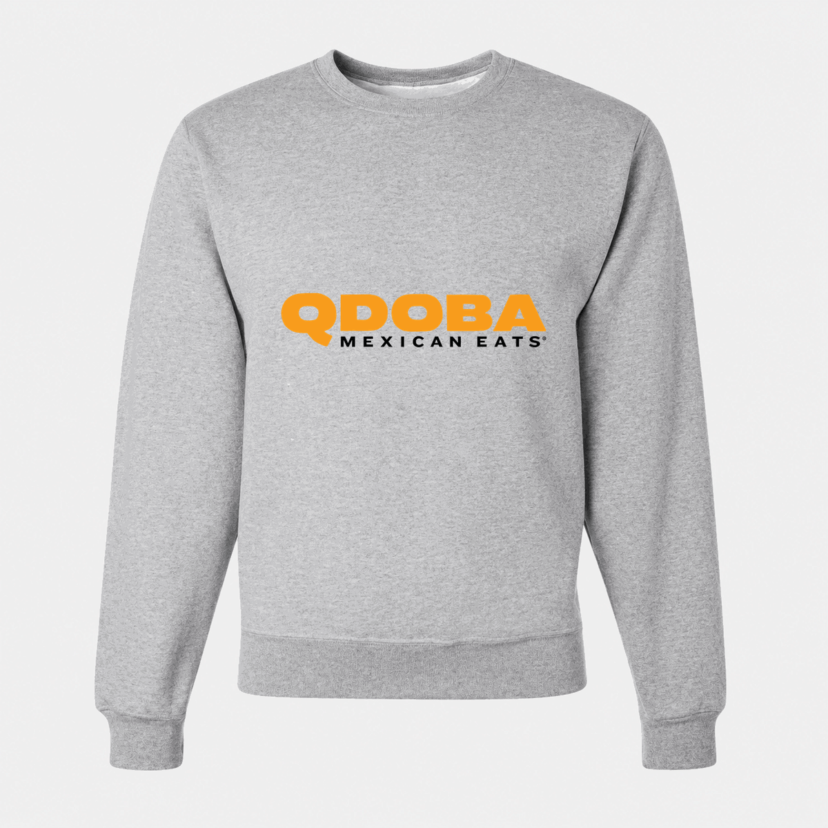 Men's QDOBA Crewneck Sweatshirt - Gray