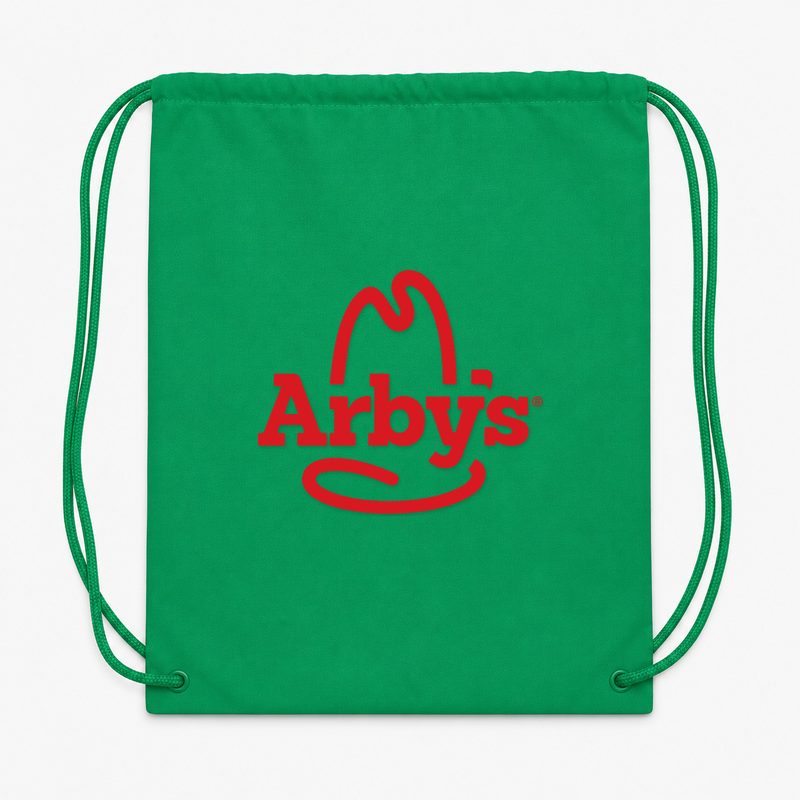 Arbys Drawstring Bag - Green