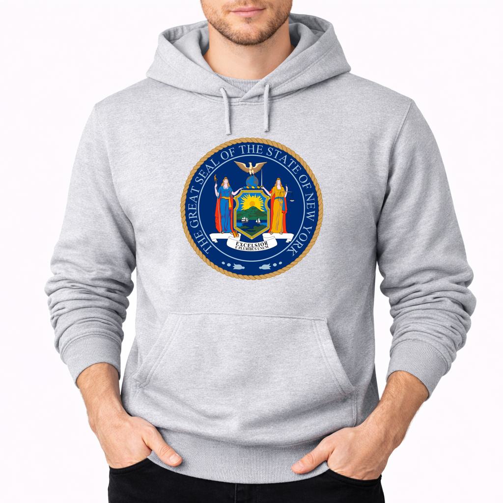 Men's New York Pullover Hoodie - Gray