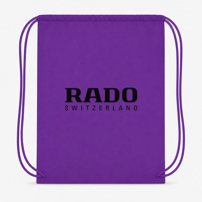 Rado Drawstring Bag - Purple
