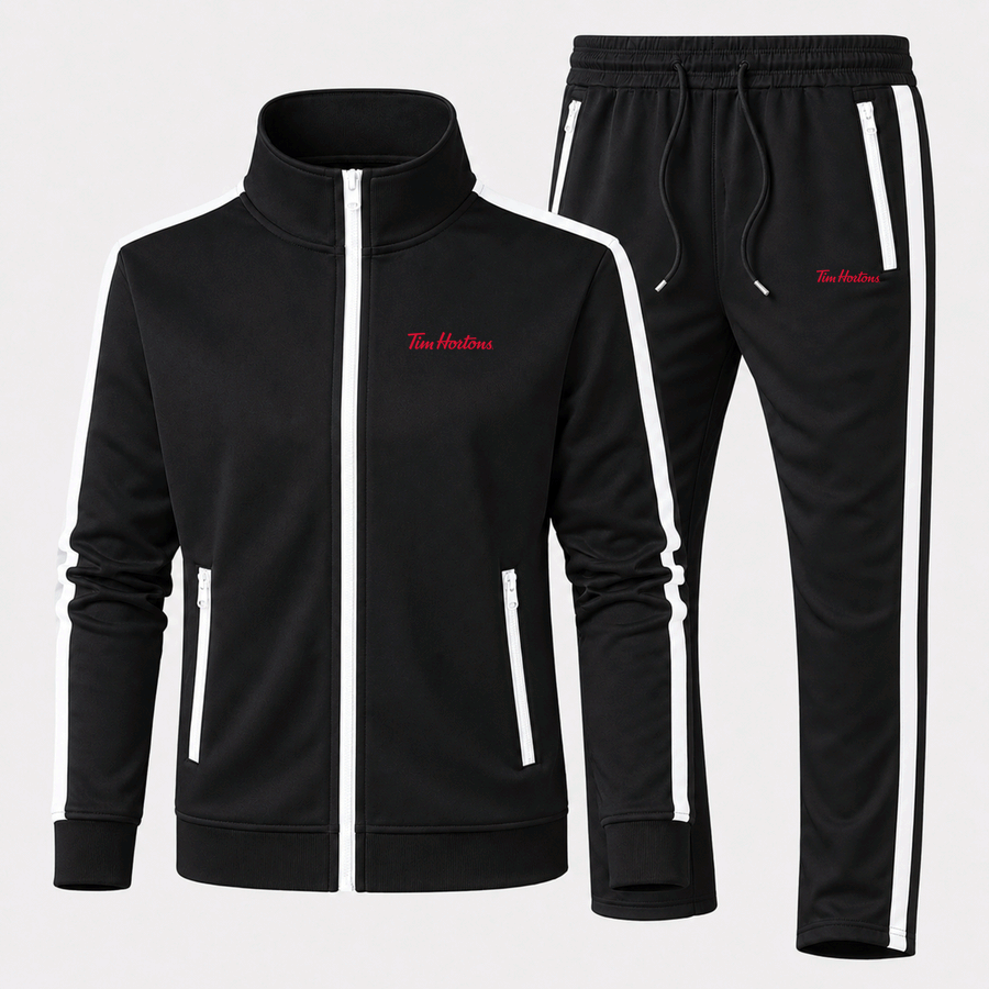Tim Hortons tracksuit in Black