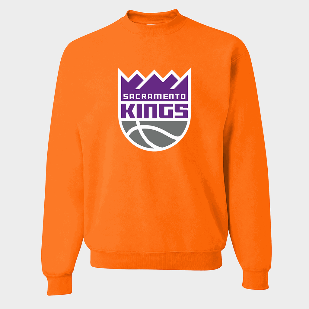 Men's Sacramento Kings Crewneck Sweatshirt - Orange