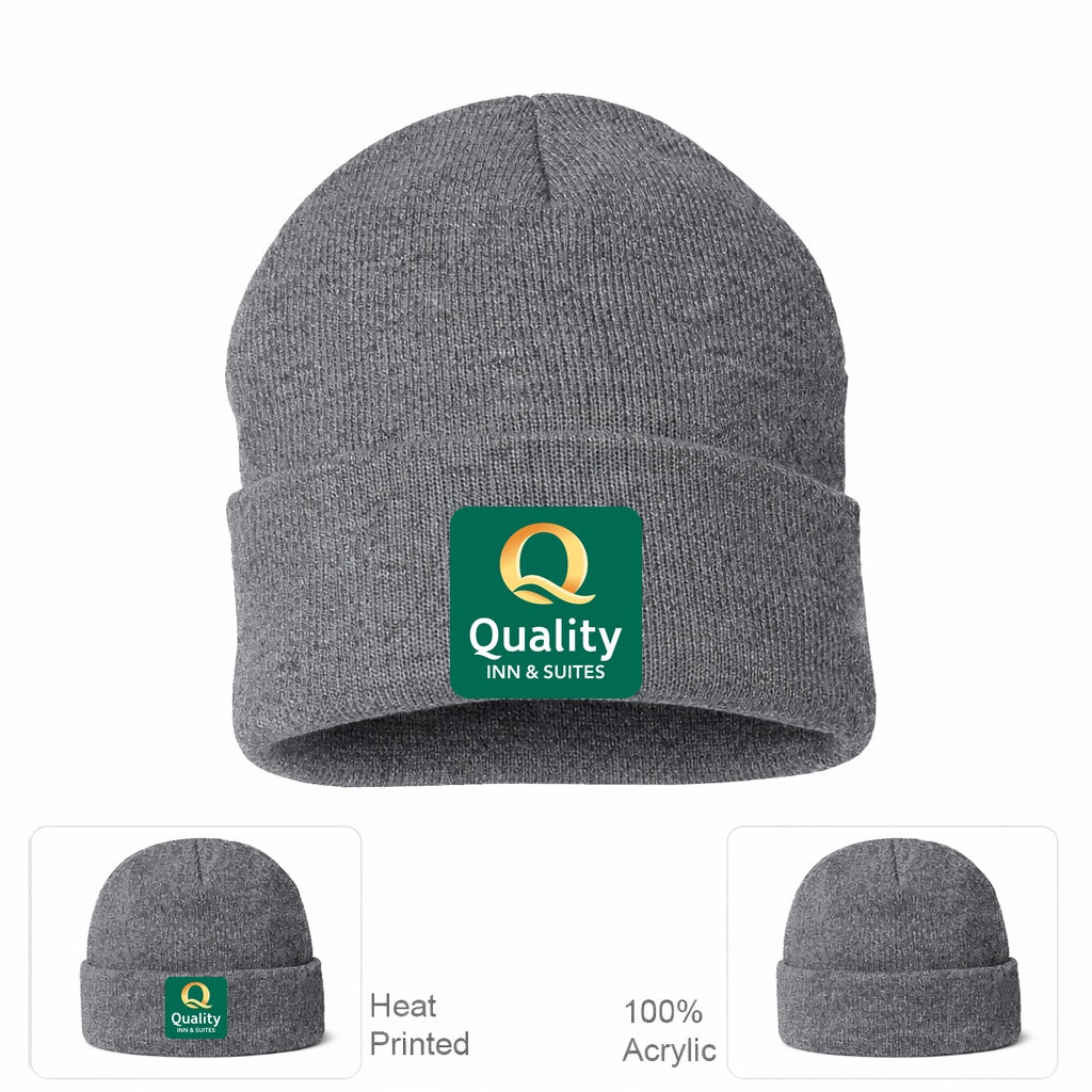 Quality Inn & Suites Beanie Hat - Grey