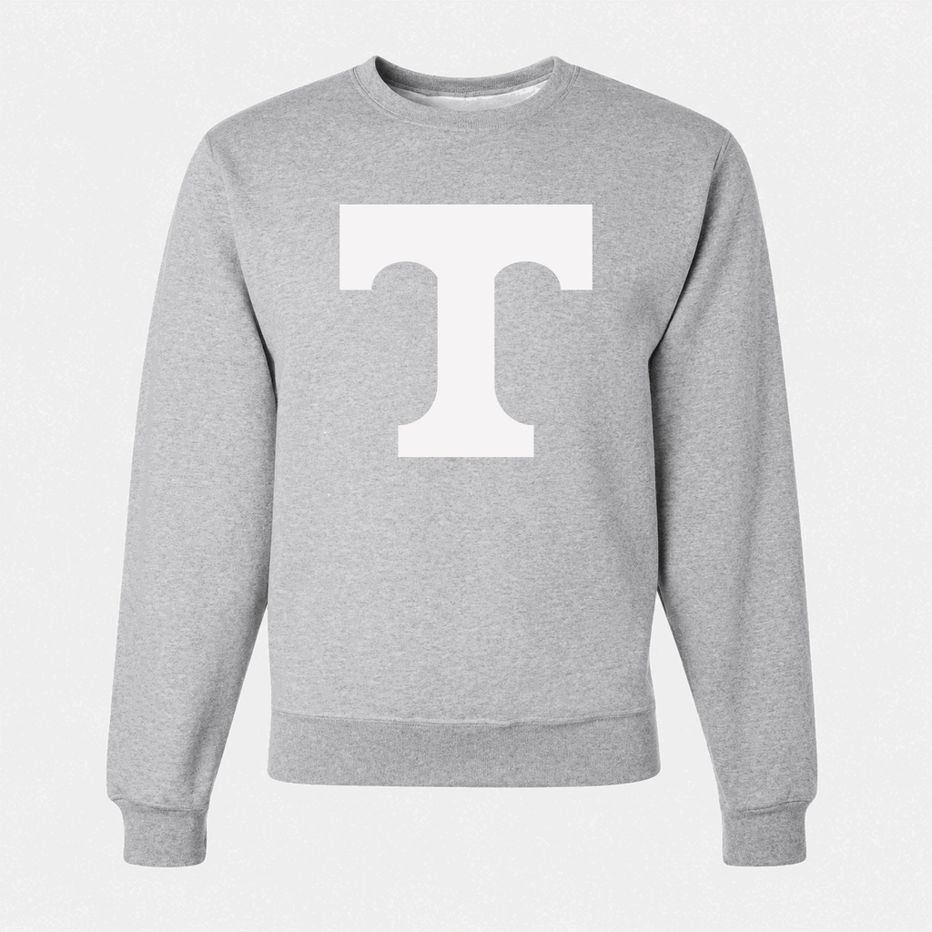 Men's Tennessee Volunteers Logo 2 Crewneck Sweatshirt - Gray