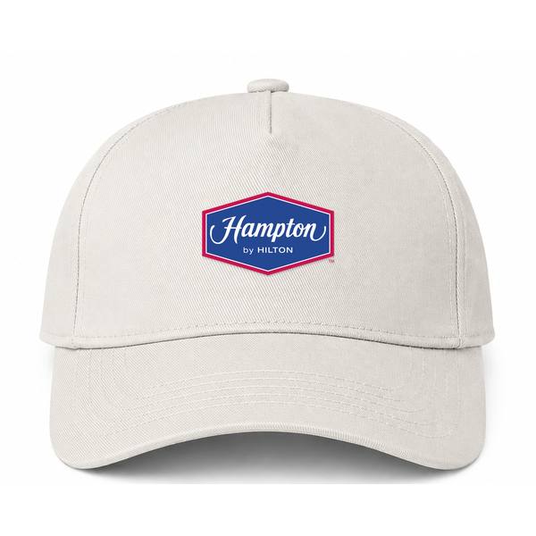 Hampton Inn Logo Beige Dad Baseball Cap Hat