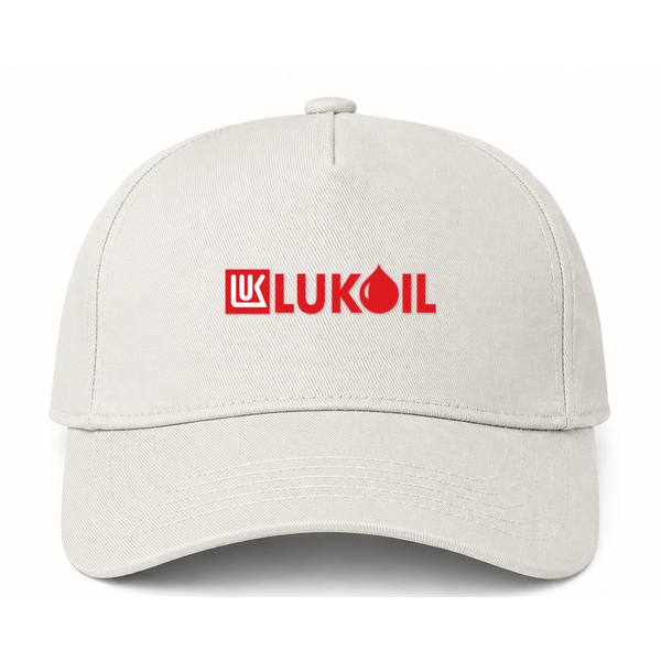 Lukoil Logo Beige Dad Baseball Cap Hat